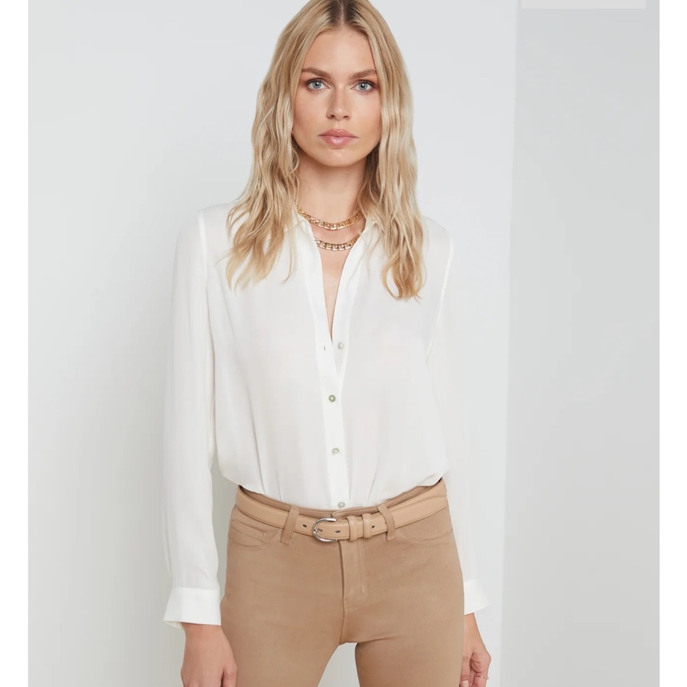 Nina long Sleeve Blouse - L’Agence